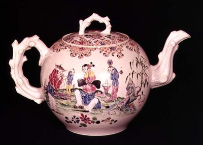 Pot à punch de Staffordshire, vers 1755 - English School